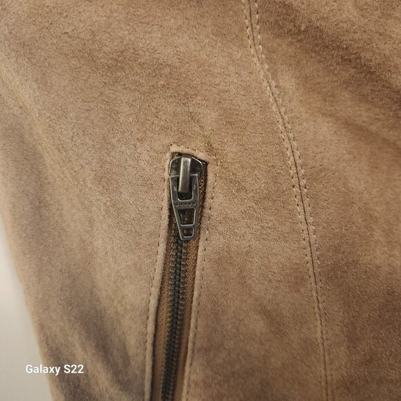 Blank NYC Leather Mini Skirt. NWT. Size 31/12. Host Pick. - Picture 3 of 9